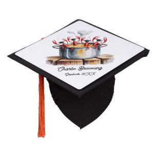 Funny Cajun Graduation Party Cap Topper