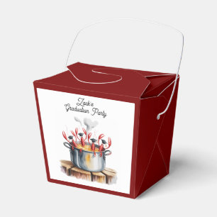 Funny Cajun Graduation Party Favor Box