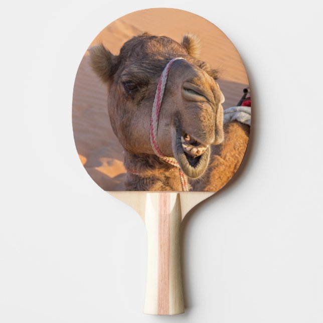 Funny Camel Ping Pong Paddle (Front)
