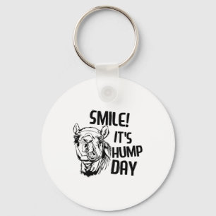 Funny Camel Smile! It's Hump Day Funny Hump Day  Keychain