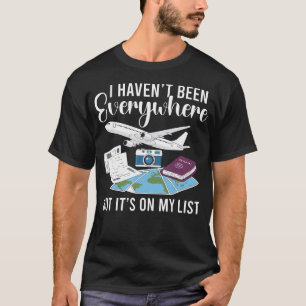 Funny Camera Passport Tourist Quote Tourist Spirit T-Shirt