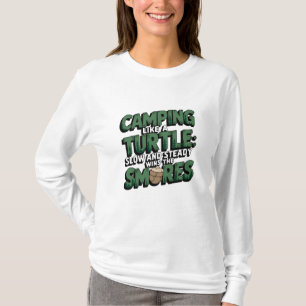 Funny Camping Animal Turtle T-Shirt