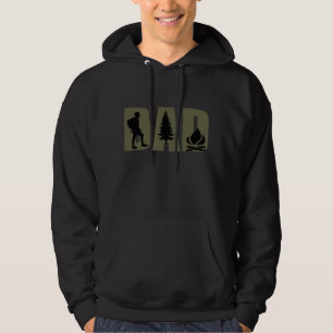 Funny camping camper hiking hiker dad hoodie