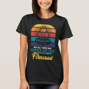 Funny Camping Campfire Saying Vintage T-Shirt