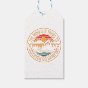 Funny Camping Campfire Smores Quote Gift Tags