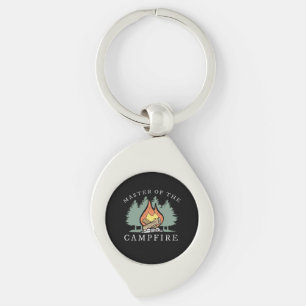Funny Camping Gift Keychain