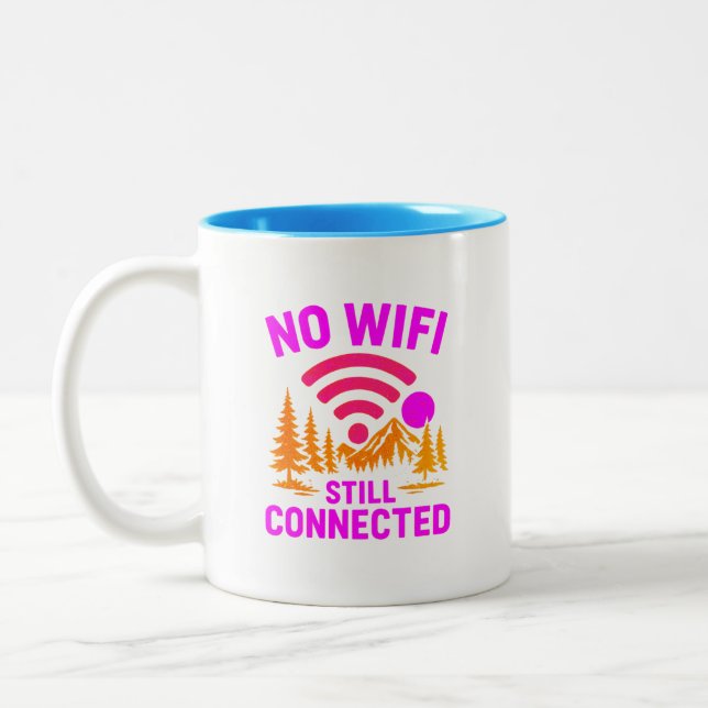 Funny Camping mug | Gift Item for Nature lovers  (Left)
