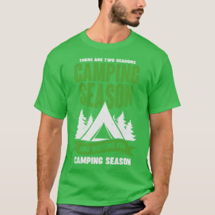 Funny Camping Season Scout Camper Gift  T-Shirt