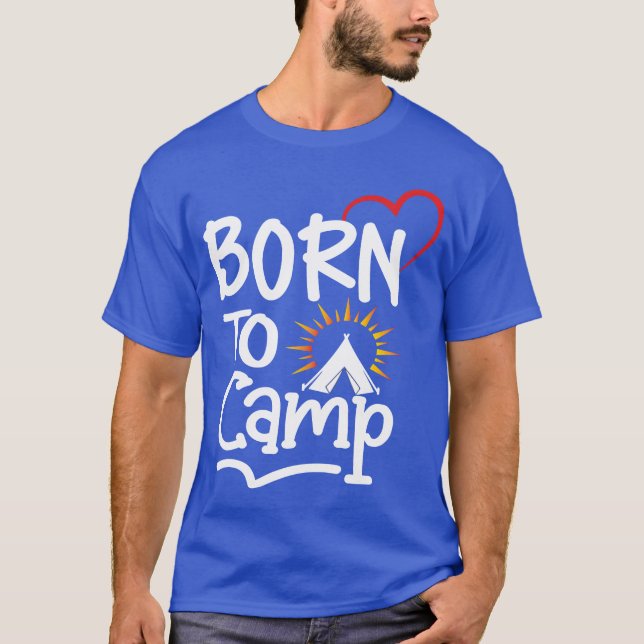 Funny camping shirt funny camping camping tee camp (Front)