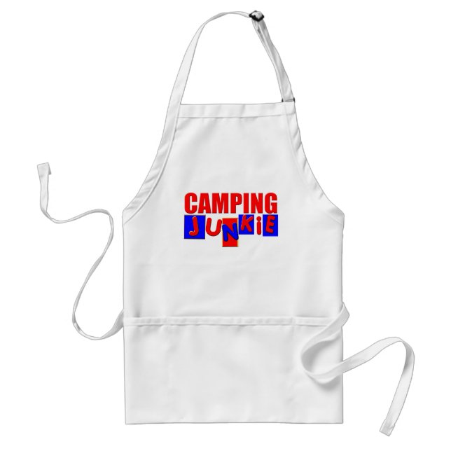 Funny Camping Standard Apron (Front)