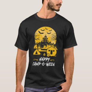 Funny Campoween Halloween Happy Camp-O-Ween, Camp T-Shirt