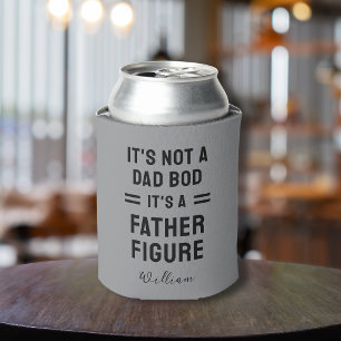 Funny Can Cooler for Dad Personalized Name