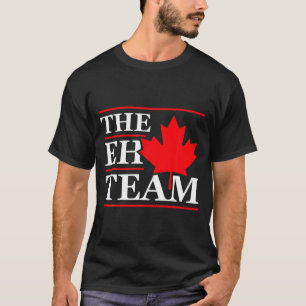 Funny Canada Eh Team Canadian Comedy Sarcasm Map  T-Shirt