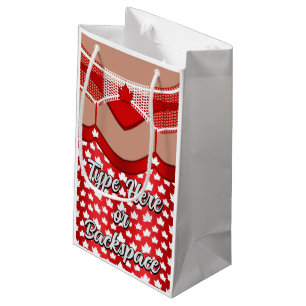 Funny Canada Favour Bags Personalized Canada Bags