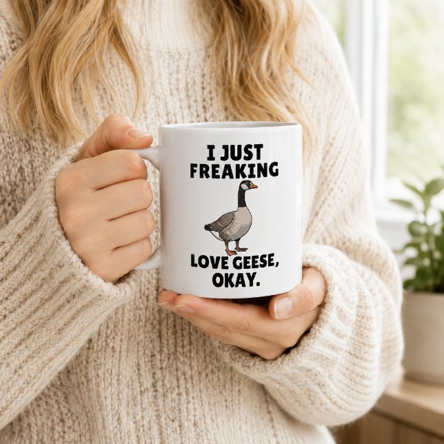 Funny Canada Goose Mug for Bird Lovers (Creator Uploaded)