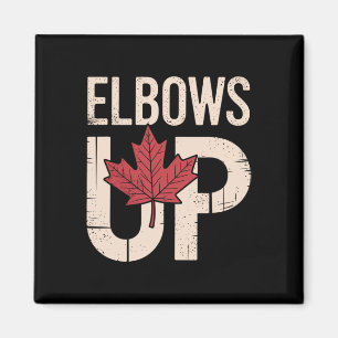 Funny Canada Meme Elbows Up (1) Magnet