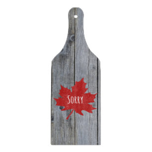 Funny Canadian Cutting Board