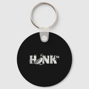 Funny Canadian Goose Geese Honk North Bird Hunting Keychain