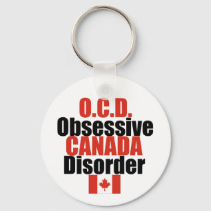 Funny Canadian Keychain