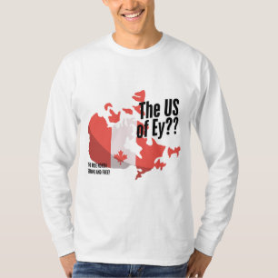 Funny Canadian Patriotic Long Sleeves T-Shirt