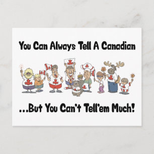 Funny Canadian Postcard