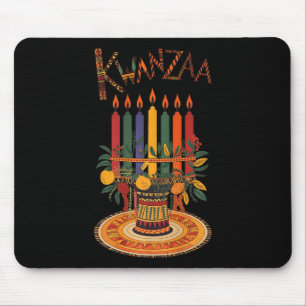 Funny Candles Serious Culture Afrocentric Celebrat Mouse Pad