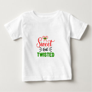Funny Candy Cane Holiday Shirt Sweet But Twisted