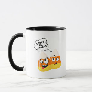 Funny Candy Corn Cute Halloween Joke Mug