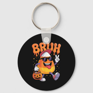 Funny Candy Corn Halloween Costume For Everyone  Keychain
