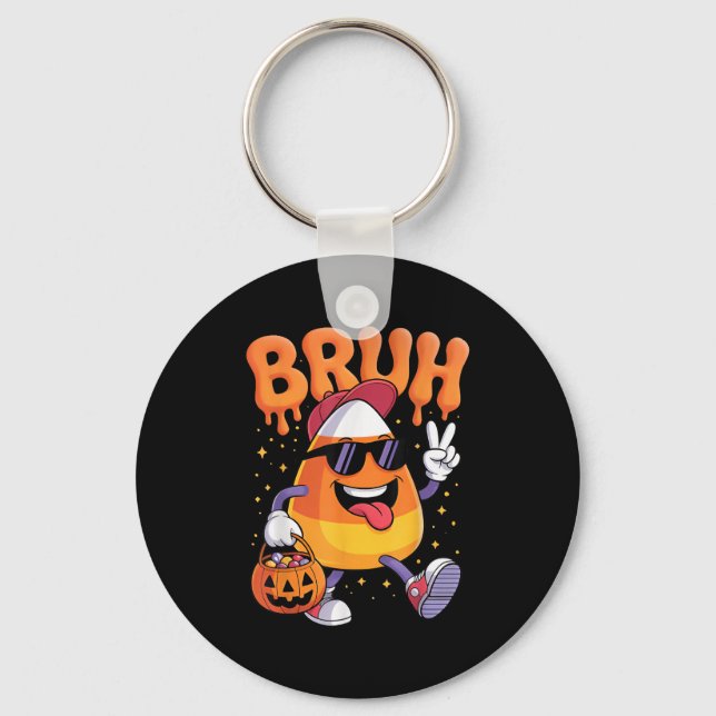 Funny Candy Corn Halloween Costume For Everyone  Keychain (Front)