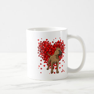 Funny Cane Corso Dog Lover Valentine  Coffee Mug
