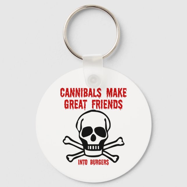 Funny cannibals keychain (Front)