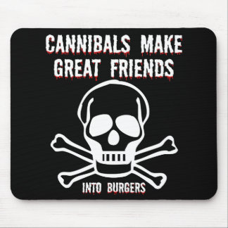 Funny cannibals mouse pad