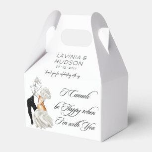 Funny Cannoli Italian Wedding Favor Box