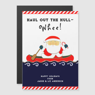 Funny Canoe Holiday Cards