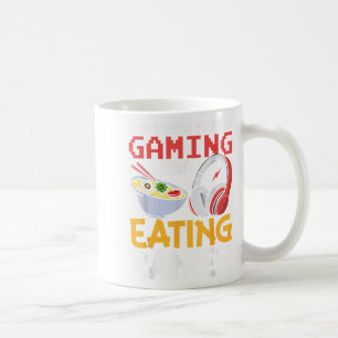 Funny Can't Hear You I'm Gaming And Eating Ramen G Coffee Mug