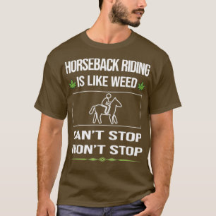 Funny Cant Stop Horseback Riding Horse Riding T-Shirt