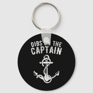 Funny Captain Wife Boat Vacation Summer Lover Boat Keychain