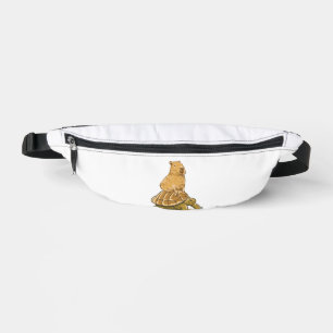 Funny Capybara Animal Turtle Cute Capybara Fanny Pack