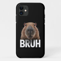 Funny Capybara Bruh 