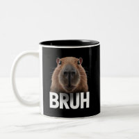 Funny Capybara Bruh