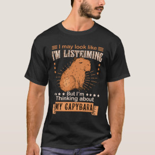 Funny Capybara Gift Women Kids Capybara T-Shirt