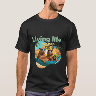funny capybara lovers gift ,cute capybara ,don’t w T-Shirt