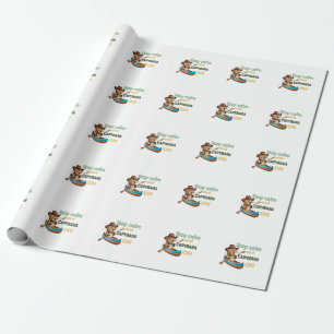 funny capybara lovers gift ,cute capybara ,don’t w wrapping paper