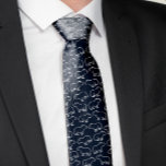 Funny Capybara Pattern Tie<br><div class="desc">Funny Capybara Neck Tie - Keep your neckwear weird, in the best way possible. This navy blue capybara tie features a minimalist white line art pattern of the internet’s favourite chill animal. It’s the perfect blend of clever and classy, making it a great gift for teachers, office pranksters, zoology nerds,...</div>