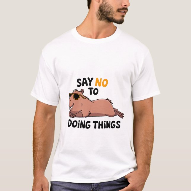 Funny Capybara shirt (Front)