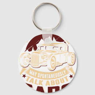 Funny Car Cars Engineer Mechanic Lovers Keychain
