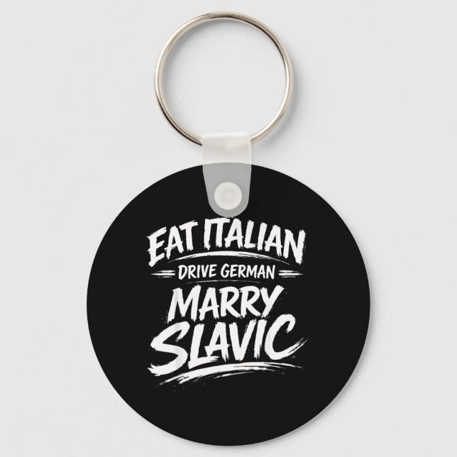 Funny Car Humour Driving Meme Sarcastic Driver Keychain (Front)