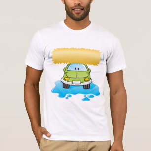 Funny Car In A Car Wash Mens T-Shirt