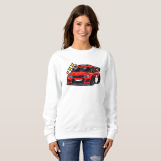 Funny Car Lover Crewneck Women Sweatshirt